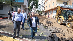 Büyükgöz, İnönü'de incelemelerde bulundu