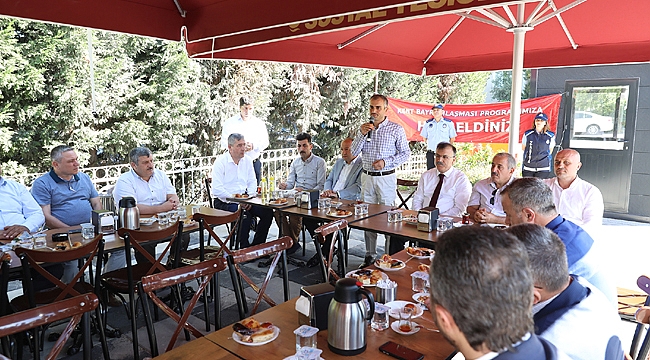 Çayırova'da kent bayramlaşması gerçekleşti