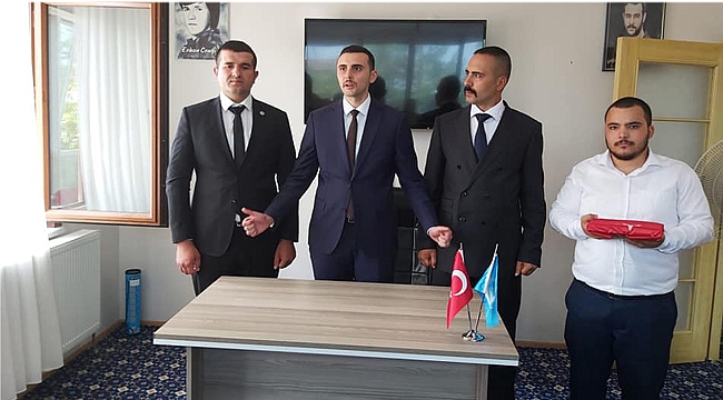 Darıca'da bayrak değişimi