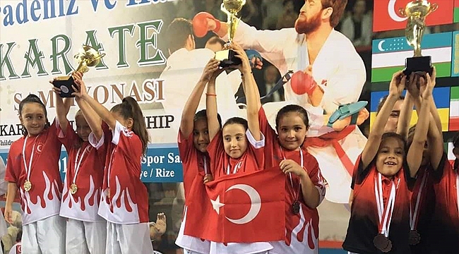 Darıcalı Milli karatecilerden dokuz madalya