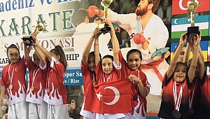 Darıcalı Milli karatecilerden dokuz madalya