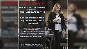 Farabi'de aromaterapi eğitimi verilecek