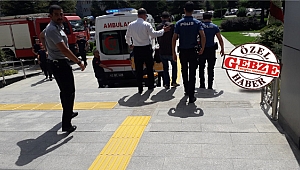 Gebze Belediyesi'nde intihar girişimi