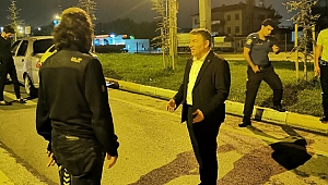 Hamza Şayir'den gece ziyareti