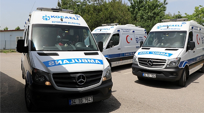 Hasta nakil ambulansları bayramda görev başında