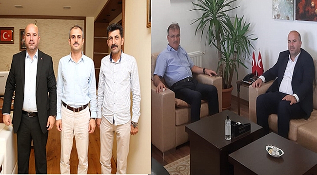 MHP Çayırova, ilçe protokolünü ziyaret etti