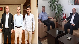 MHP Çayırova, ilçe protokolünü ziyaret etti