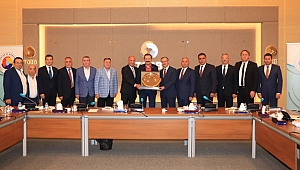 OSBÜK'ten Hisarcıklıoğlu'na ziyaret