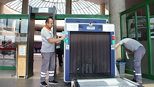 Otobüs terminali bayrama hazırlandı