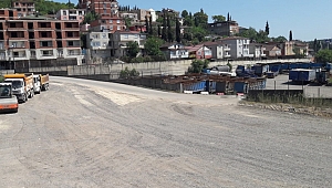 Tır parkı eski güzergahına alındı