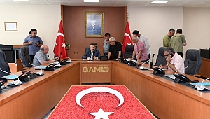 Vali Aksoy, yangını GAMER’den takip etti