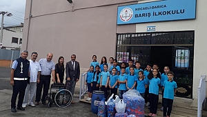 Barış İlkokulu’ndan anlamlı çalışma