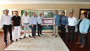 Başkan Büyükgöz, ASKF yönetimini ağırladı