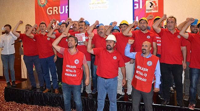 Birleşik Metal-İş teklifini duyurdu; 'Yüzde 34,2'