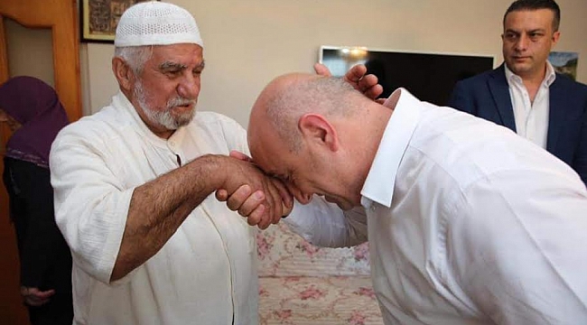 Bıyık'tan 'Allah kabul etsin' ziyareti