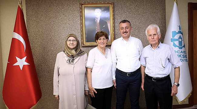 Büyükakın, ilkokul öğretmenini ağırladı