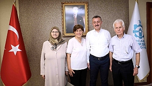 Büyükakın, ilkokul öğretmenini ağırladı