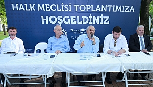 Büyükgöz dert dinliyor