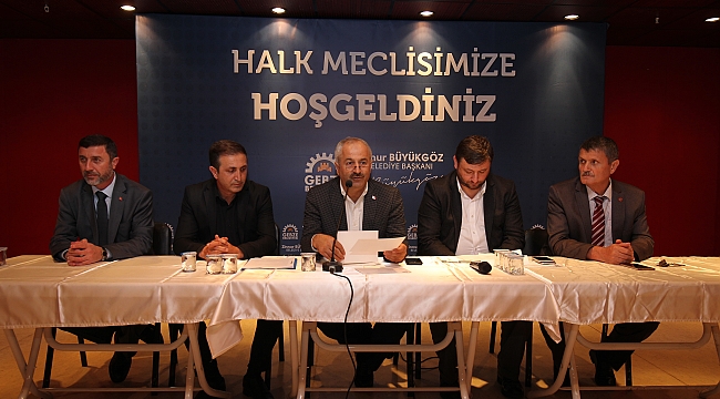 Büyükgöz, İstasyon sakinlerini dinledi