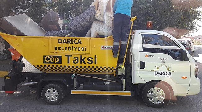 Çöp Taksi Darıca sokaklarında