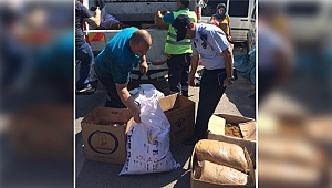 Darıca'da 132 kilo kaçak tütün ele geçirildi