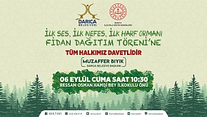 Darıca’da fidanlar toprakla buluşacak