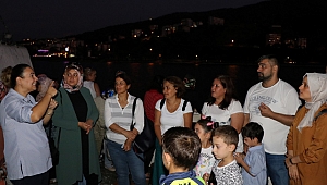 Engelsiz mehtap turunda doyasıya eğlendiler