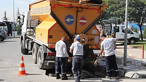 Fen işlerinin çalışmaları sürüyor
