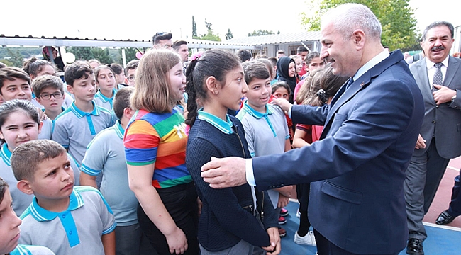 Gebze'de ilk ders zili o köyde çaldı