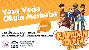Gebzeli çocuklara 'Rafadan Tayfa' sürprizi