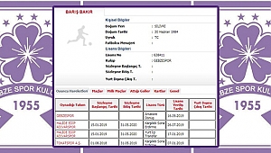 Gebzespor'da lisanslar çıktı