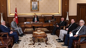 Gümüşhaneliler Vali Aksoy'a gitti