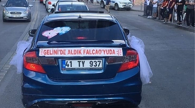 Hem Falcao'ya hem de muradına kavuştu