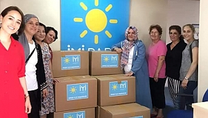 İyi Parti'den Düzce'ye yardım eli