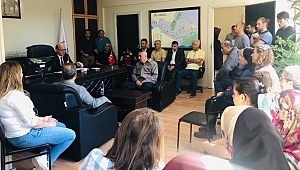 Kadıoğlu, personellerle bir araya geldi