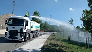 Kocaeli'nde ağaçlar susuz kalmıyor