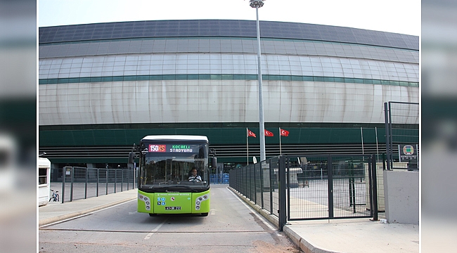 Kocaelispor maçlarına UlaşımPark ayrıcalığı