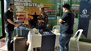 Öğrencileri terminalde karşıladılar