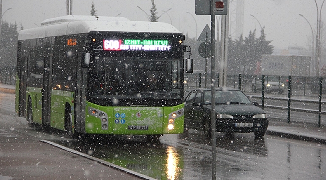 Otobüs ve tramvaylar kış tarifesine geçti