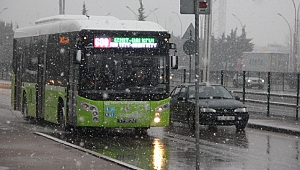 Otobüs ve tramvaylar kış tarifesine geçti