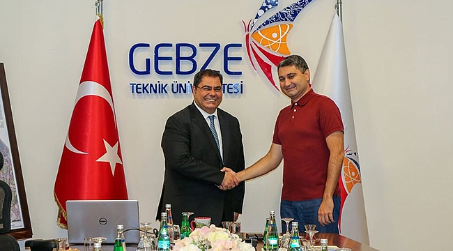 Rektör Aslan önemli ismi konuk etti