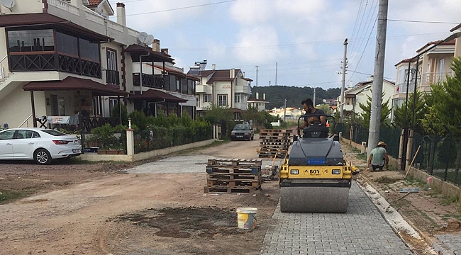 Sahil bölgelerindeki yollar onarılıyor