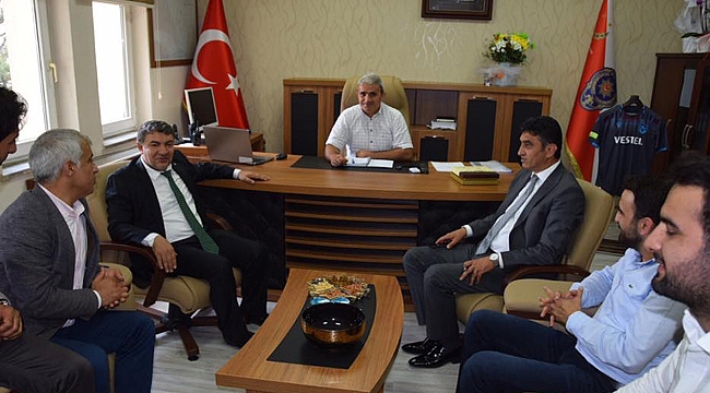 Şayir ve Akbulut'tan hayırlı olsun ziyareti