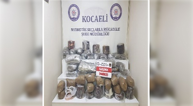 Valilik haftalık uyuşturucu bilançosunu açıkladı