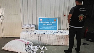  71 bin 500 paket kaçak sigara ele geçirildi