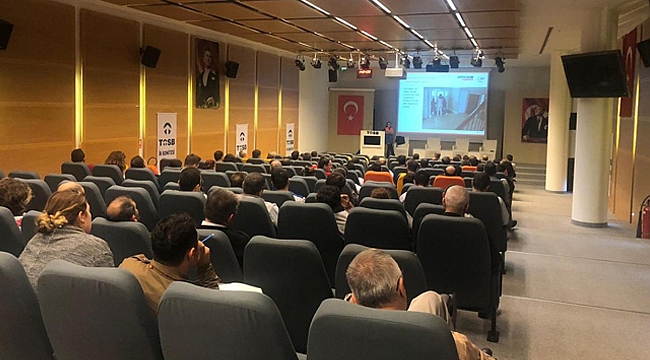 AFAD, TOSB'da depremi anlattı