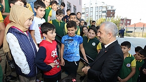 Başkan Büyükgöz eğitimin yanında