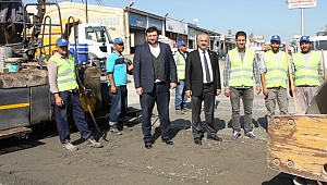 Büyükgöz'den fen işlerine yakın markaj