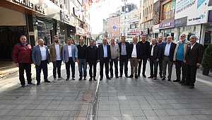 Büyükgöz, Eskiçarşı esnafıyla buluştu