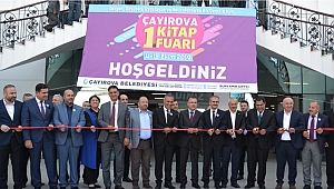 Çayırova 1. Kitap Fuarı okurların hizmetine açıldı